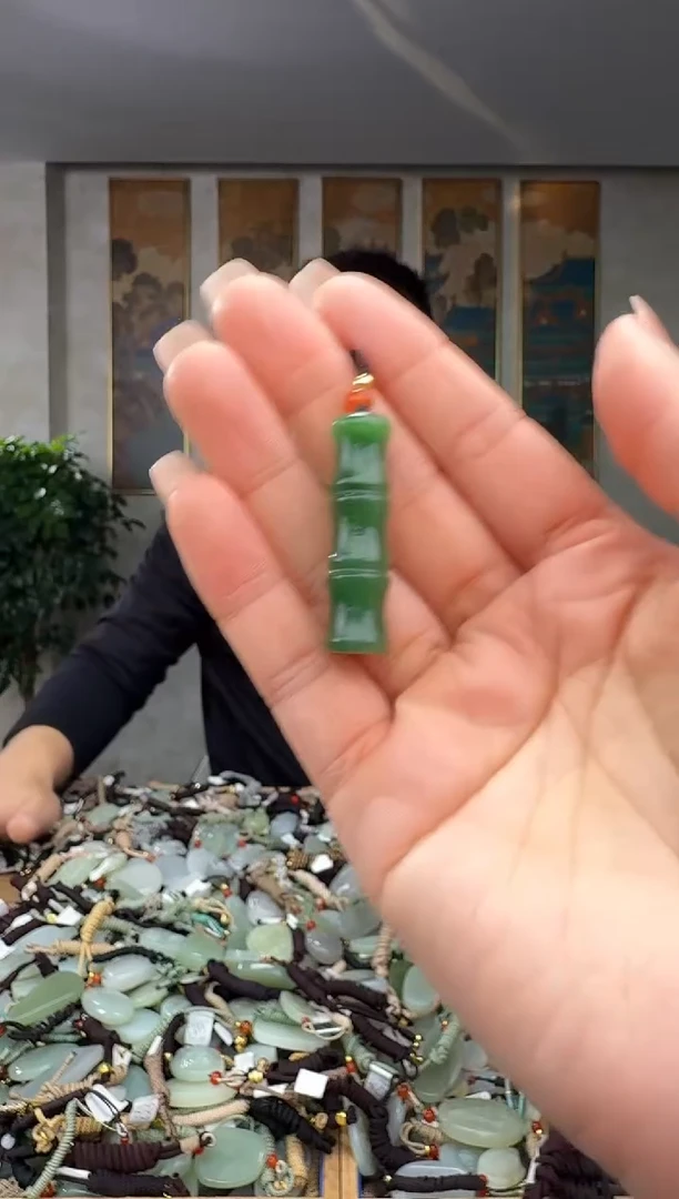 颈饰未镶嵌和田玉拍一发一多样性发货