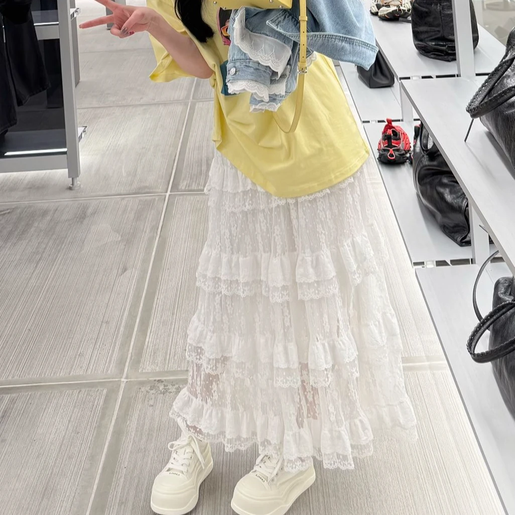 仙仙纱裙多层次半裙20250227