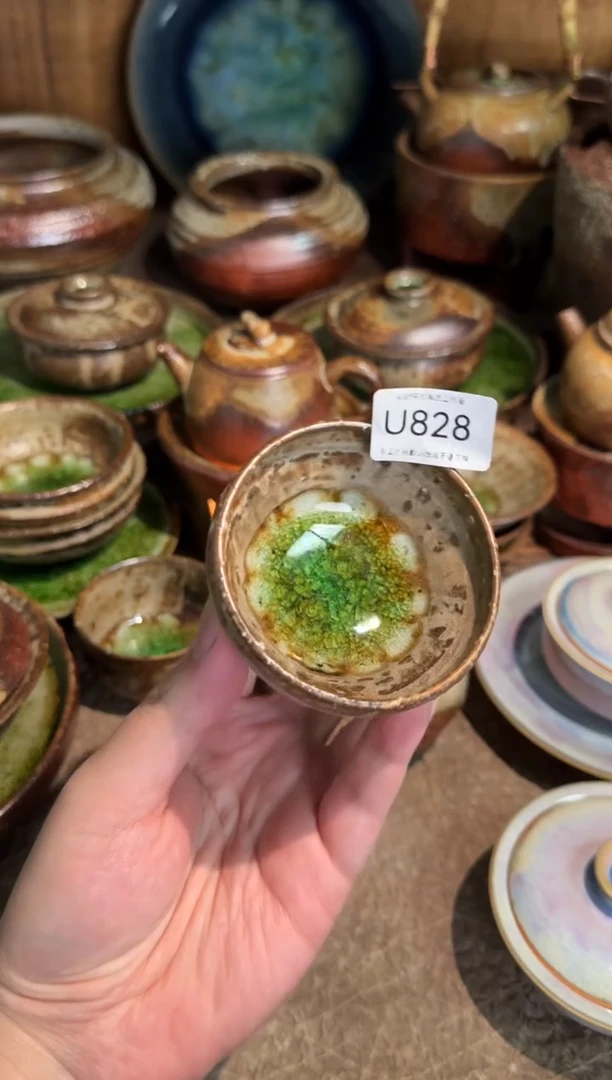 U828破碎感泥料非柴烧跑单禁拍