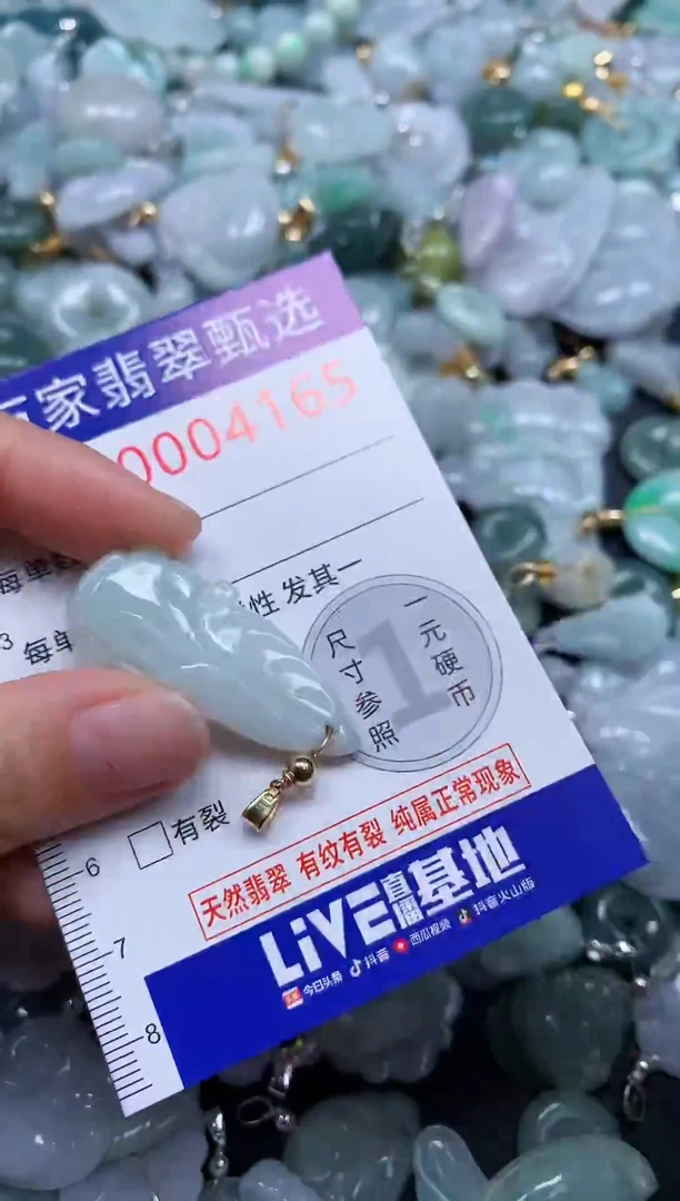 吊坠(不含链)未镶嵌翡翠4165