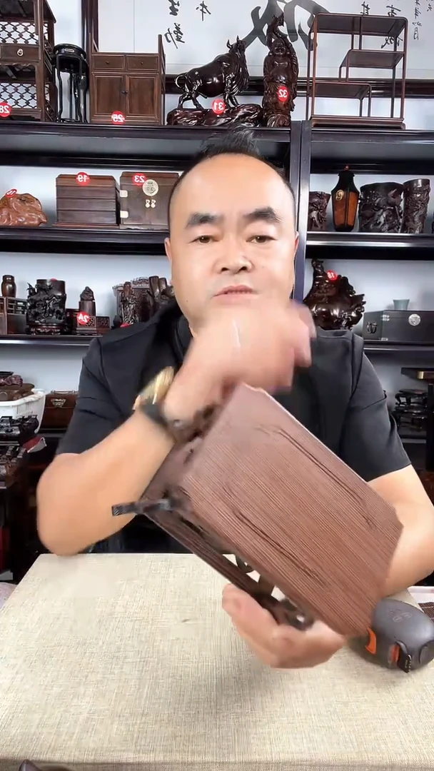 木新款海马几老李红木工艺品