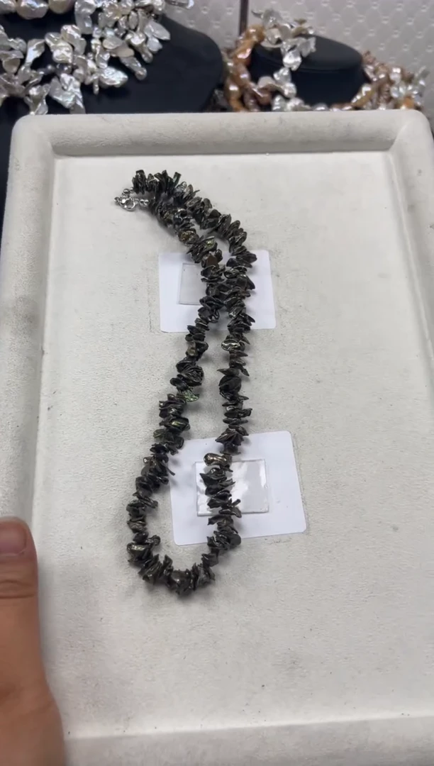 淡水珍珠未镶嵌项链【纯恬】
