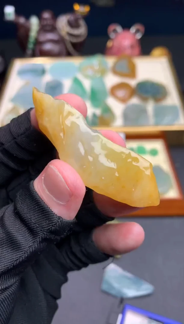 未镶嵌定制翡翠天然翡翠裸石（包工）