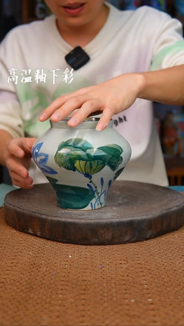 陶瓷103手工高温釉下彩