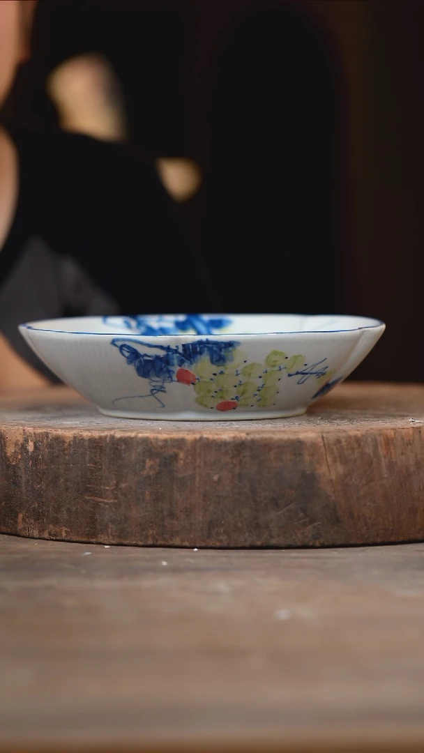 瓷片景德镇高温釉下彩（食品级）