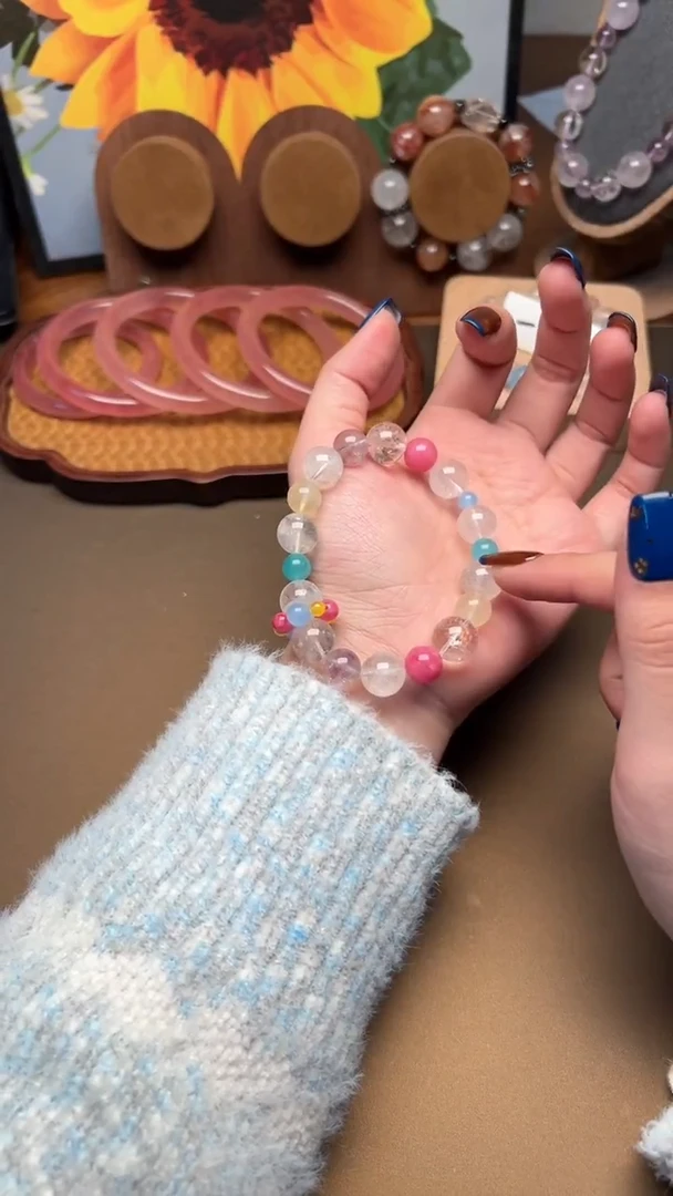 未镶嵌手串水晶1