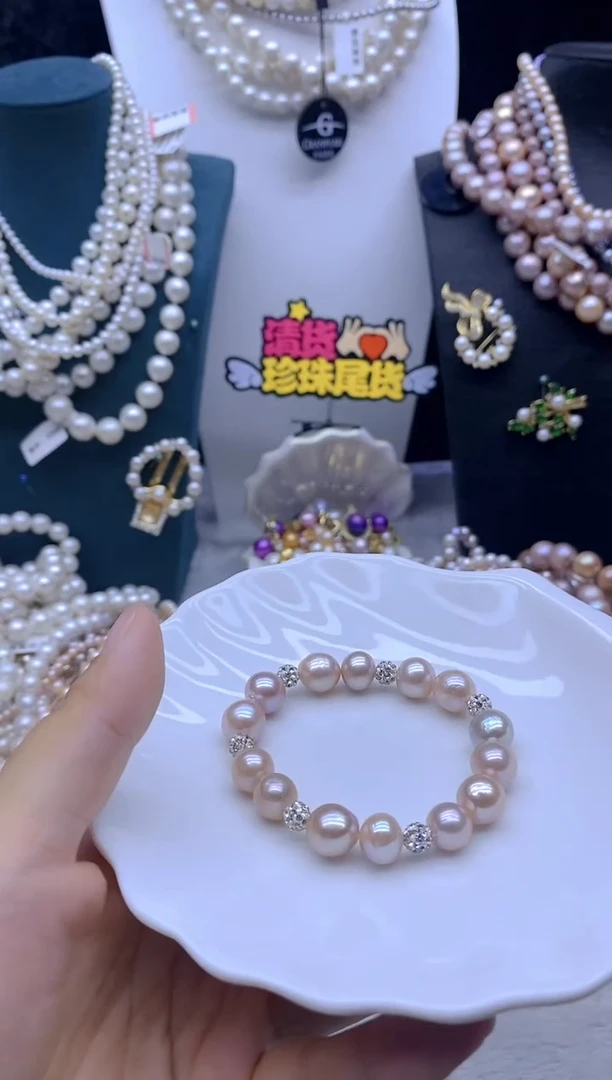 淡水珍珠手绳未镶嵌珍珠手链