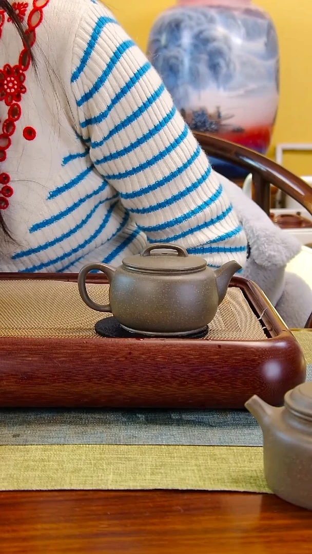 茶壶紫砂徐记福康 原矿紫砂 11