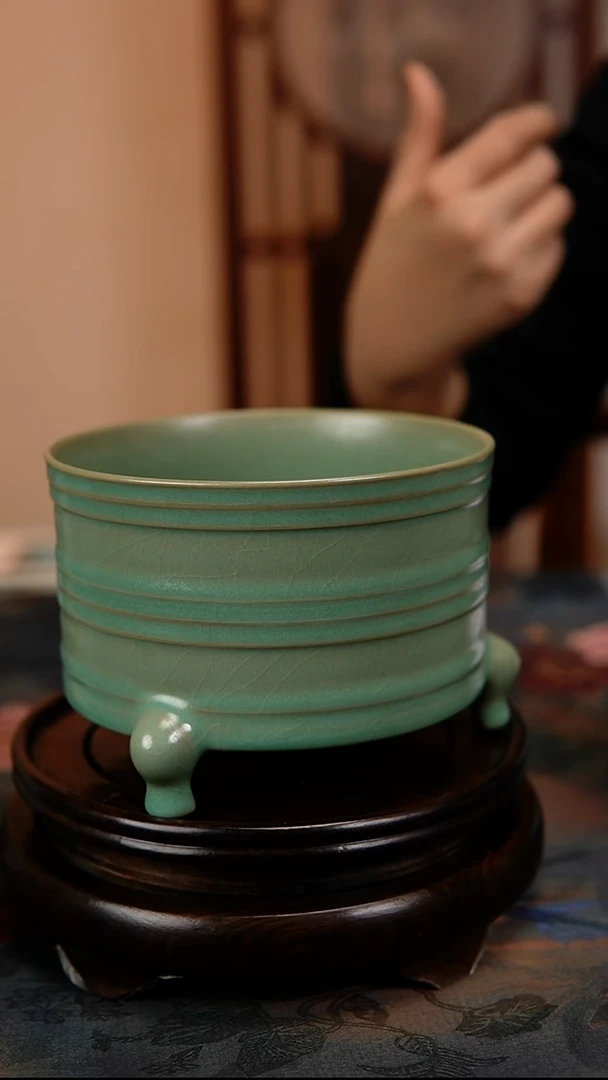 瓷片原产地原矿釉汝瓷