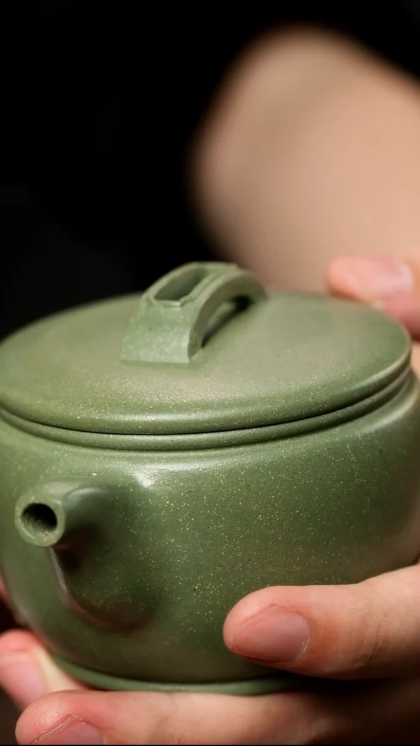 宜兴紫砂豆青砂汉瓦