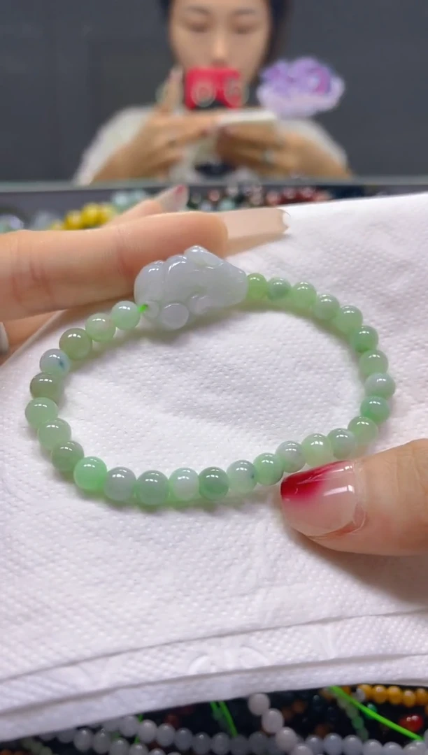 颈饰未镶嵌翡翠5MM