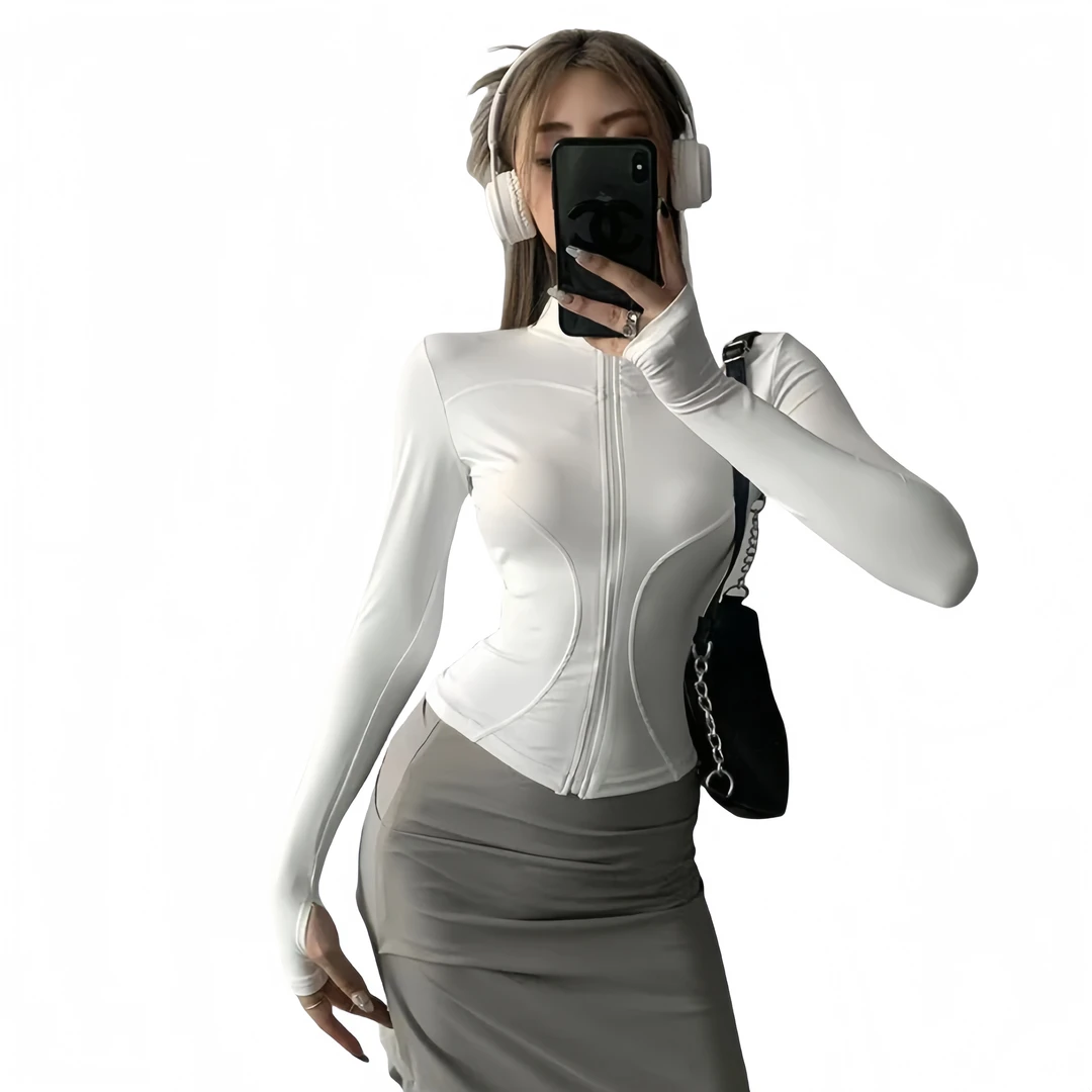 「主播推荐夏季新款」3128款收腰显瘦上衣