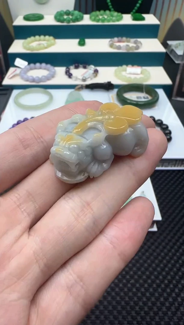 翡翠未镶嵌吊坠(不含链)翡翠吊坠