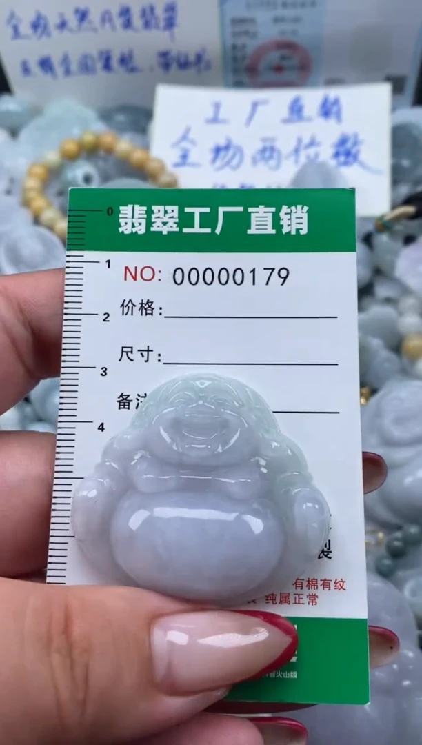 翡翠未镶嵌颈饰天然A货翡翠0179