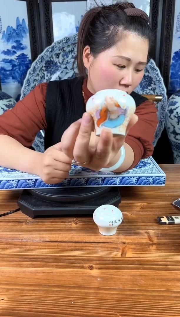 【闪购商品】摆件景德镇陶瓷仿古摆件N065