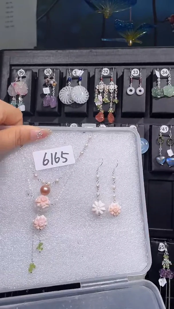 银S925镶嵌耳饰紫晶喜欢拍