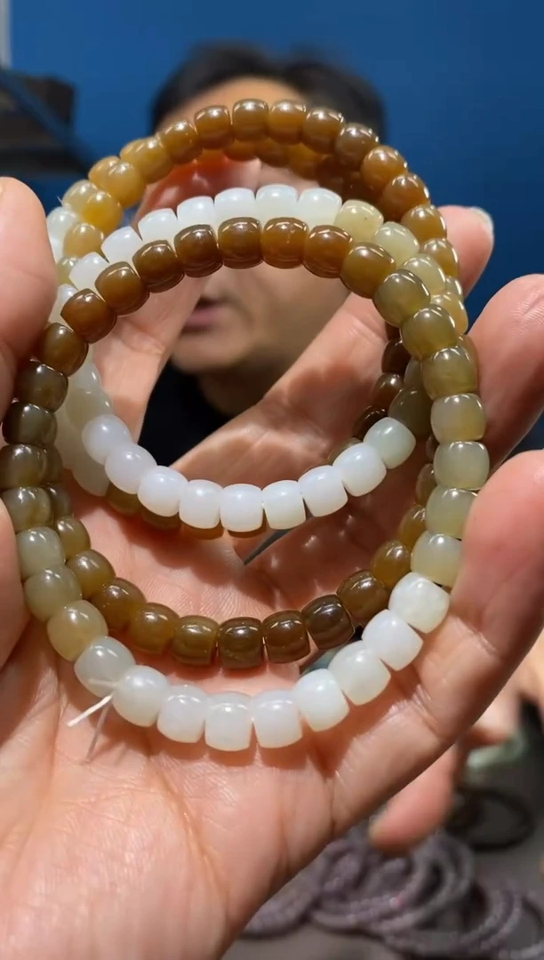 【闪购商品】和田玉手链未镶嵌颜色多样性发货拍一发一