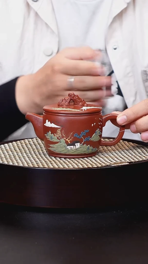 茶壶紫砂宜兴茶壶H00608