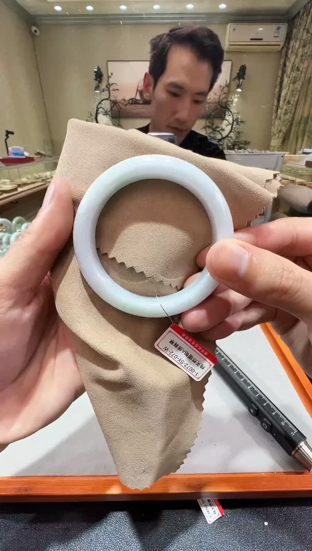 纯天然缅甸A货翡翠手镯53-54mm-1-72号