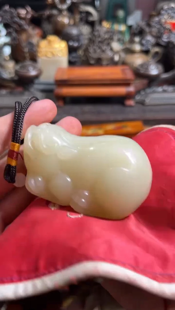 和田玉未镶嵌挂件——————芸芸芸芸001