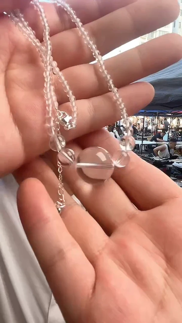 未镶嵌项链水晶天然多样性发一mm