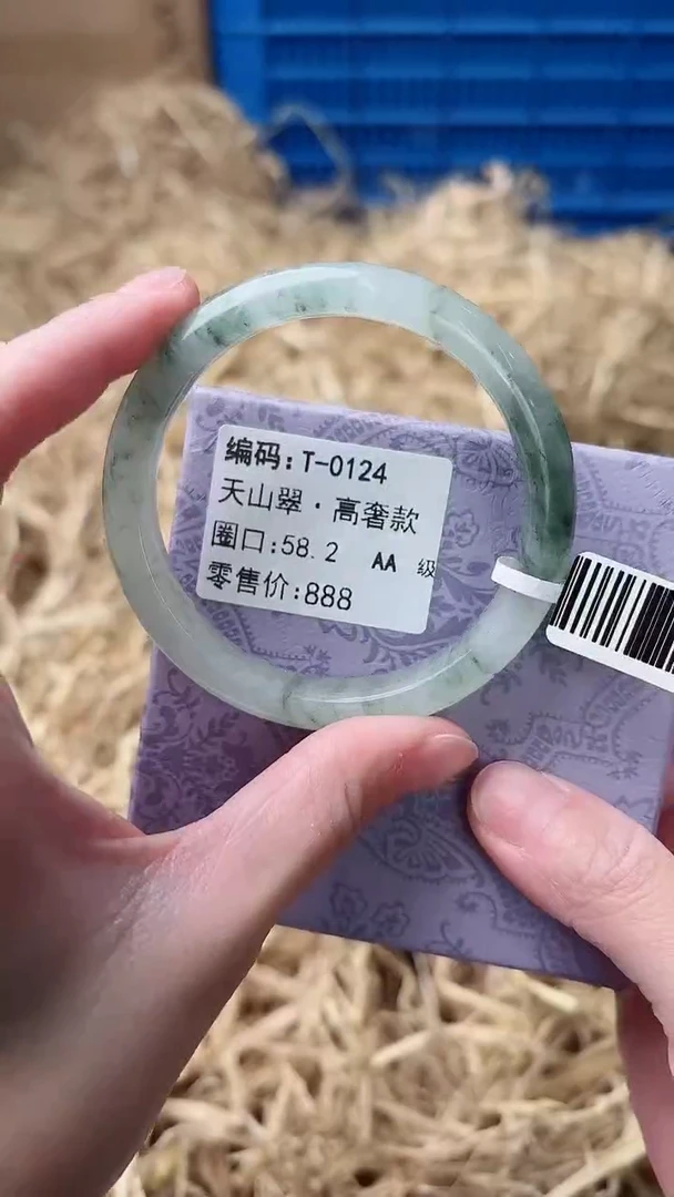 未镶嵌手镯石英质玉T-0124