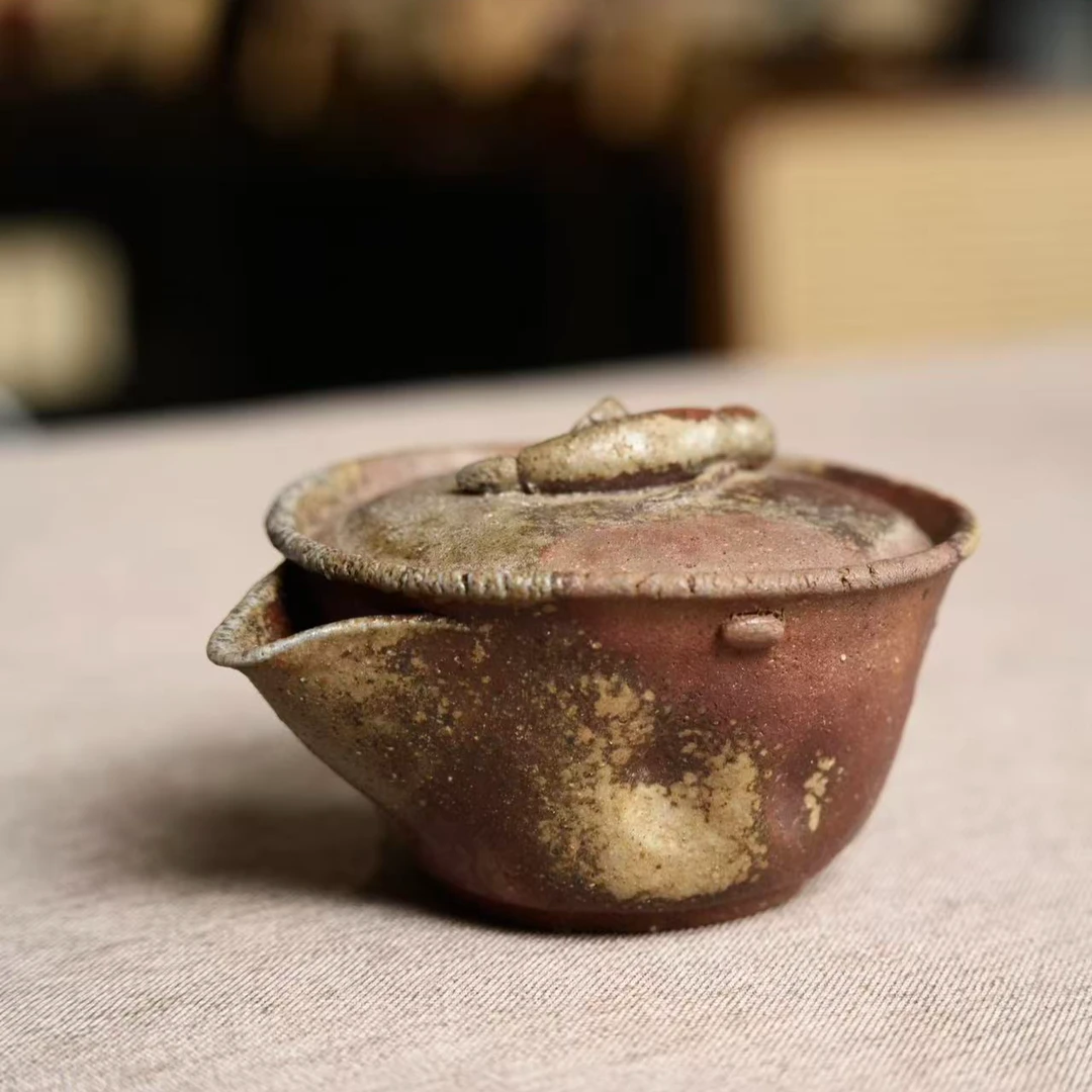 备前烧木村陶锋宝瓶