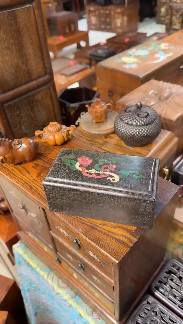 【闪购商品】木木艺紫檀如意机关盒98.88888