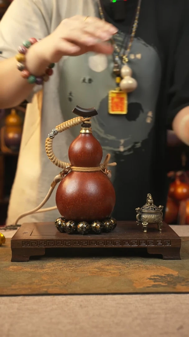 061大漆一物一拍记葫堂出品[不带手串】