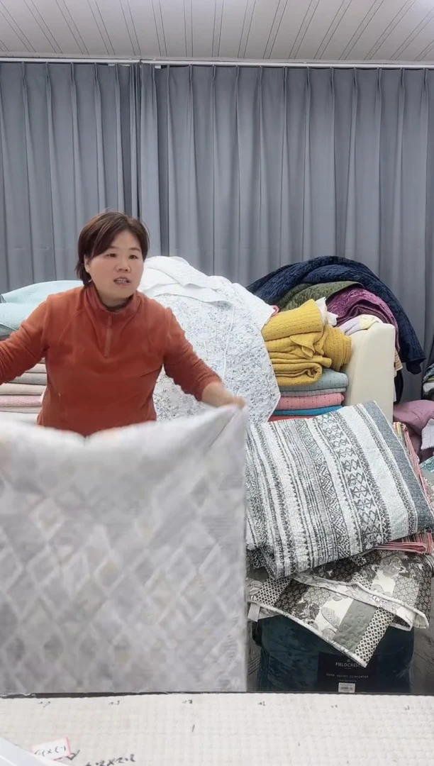 棉格子2.5*2.7水洗棉