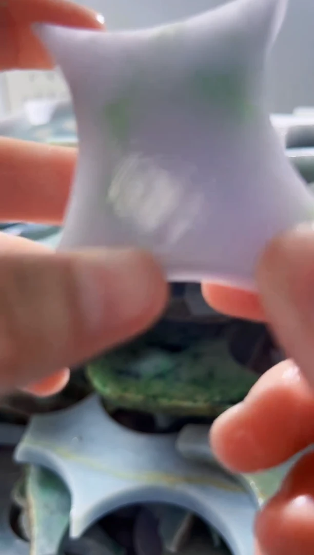 翡翠裸石缅甸翡翠A货柠5442