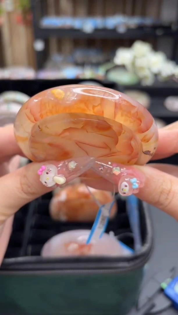 未镶嵌手镯石英质玉115(56圈赠送镯心)