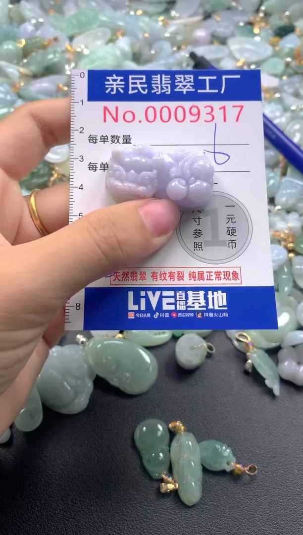 颈饰未镶嵌翡翠9317