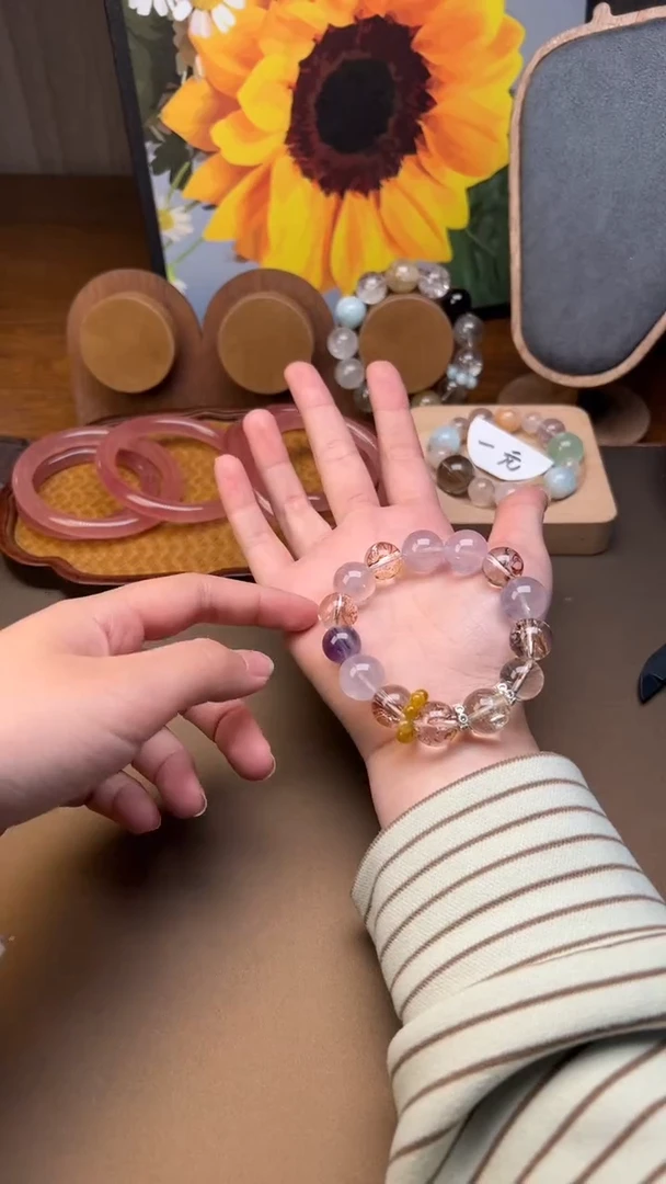 未镶嵌手串水晶1