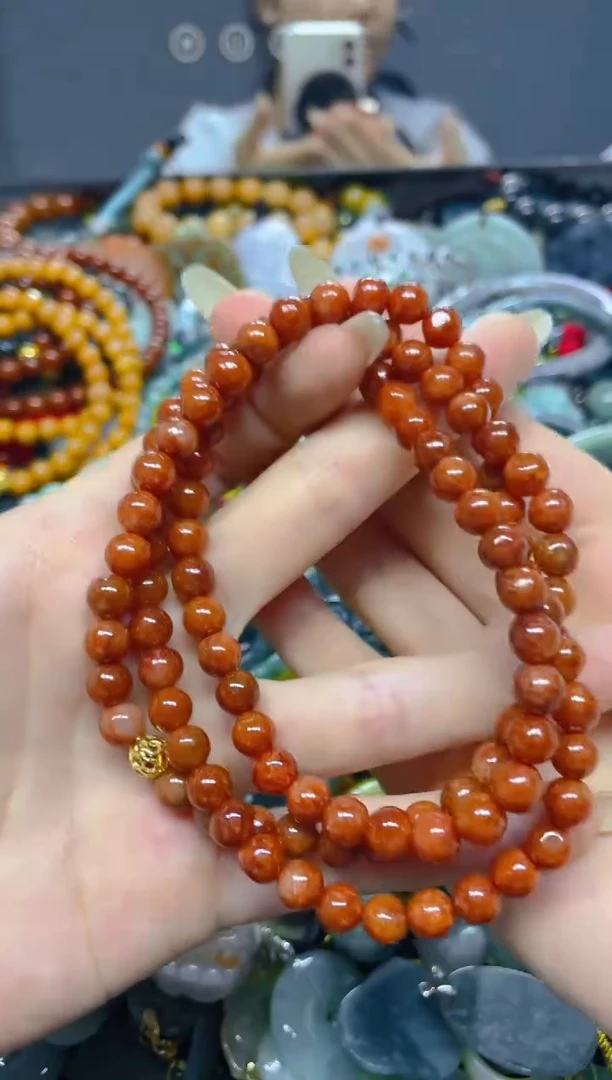 颈饰未镶嵌翡翠5MM/ Q /翡翠A货，一件也是批发价