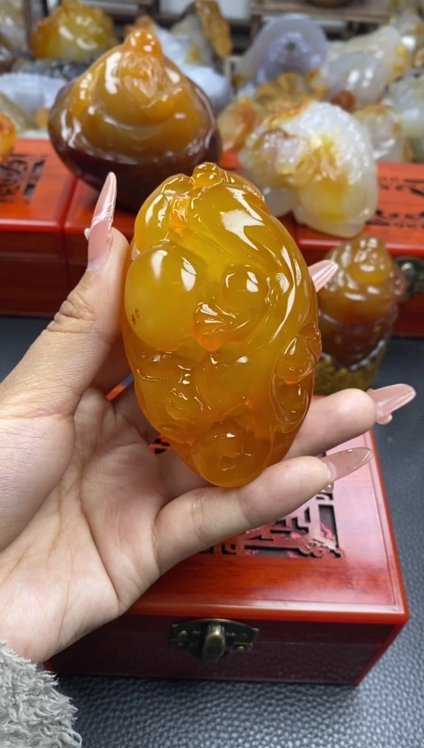 【闪购商品】玛瑙/玉髓手把未镶嵌00