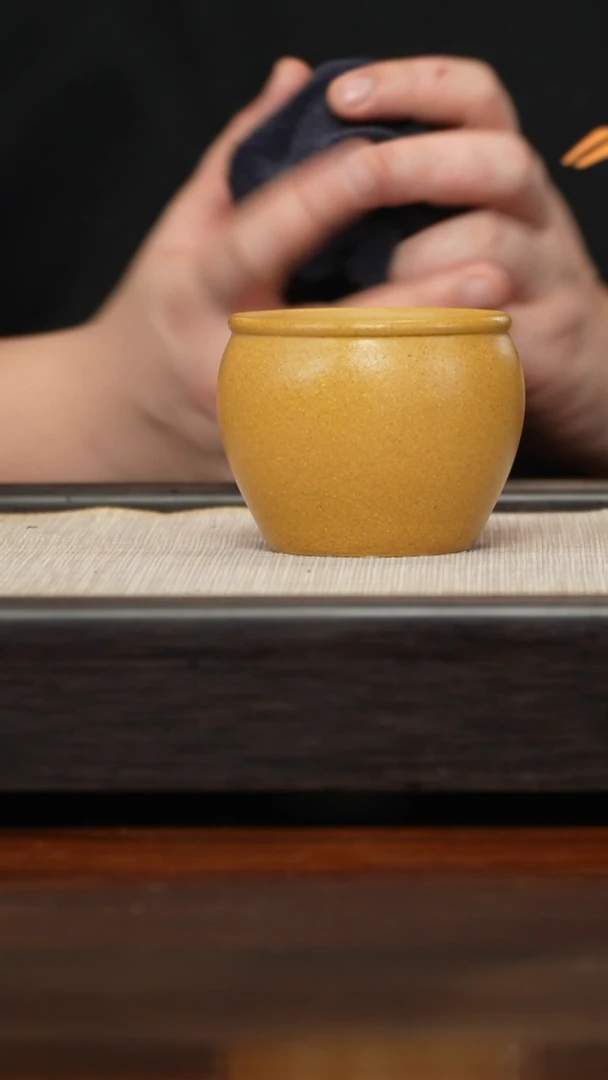 【闪购商品】紫砂茶壶黄金段大缸杯