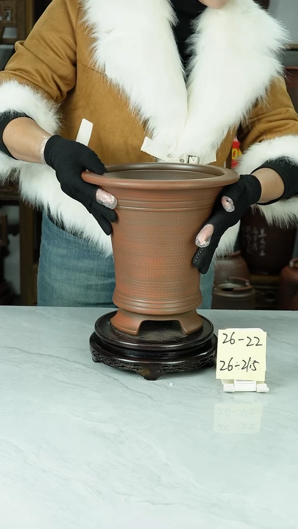 束腰洲全手工制作高温烧瑕