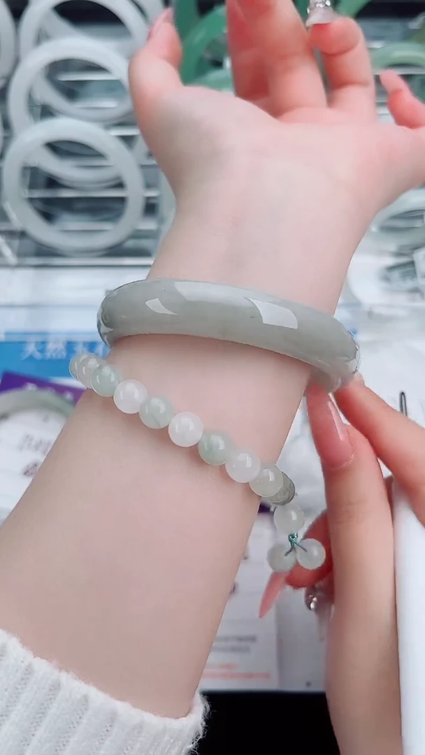 未镶嵌手镯石英质玉17-59/60
