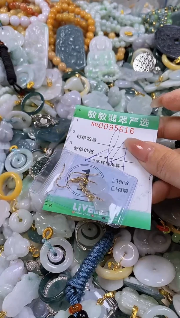 【闪购商品】翡翠颈饰未镶嵌闪购商品0095616多样性发其一