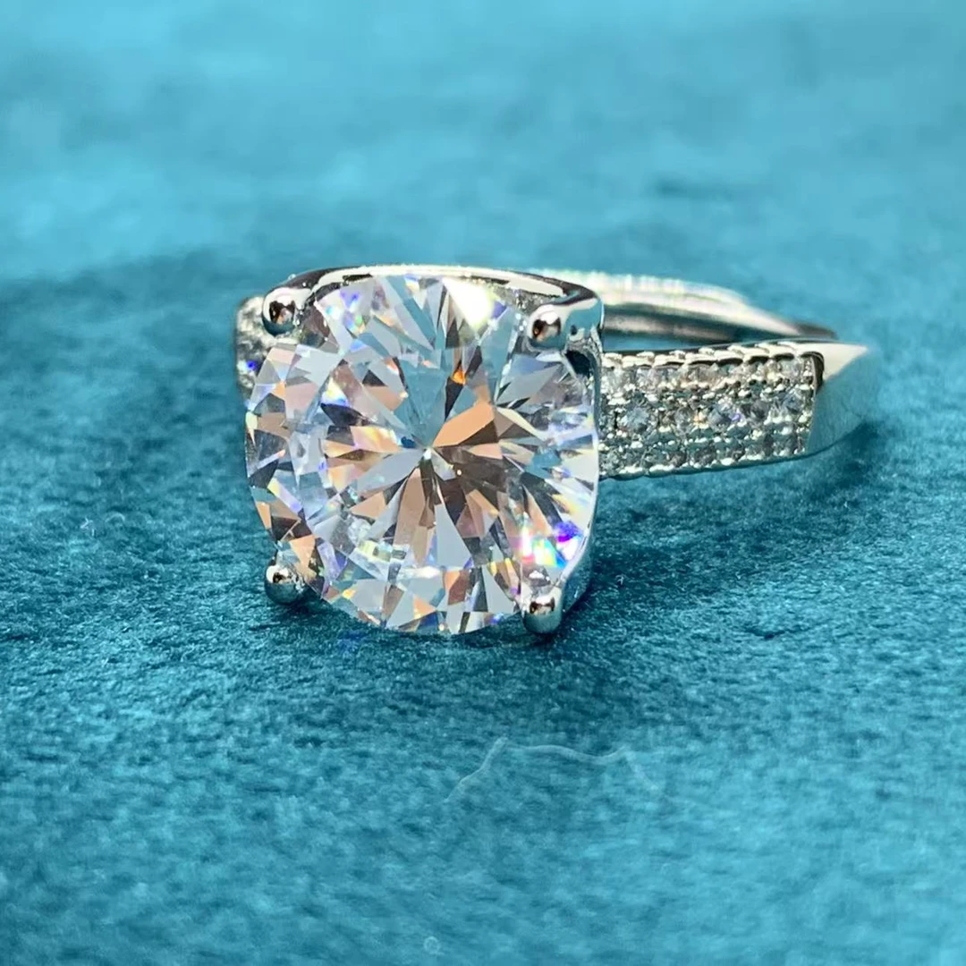 【南非库里南】NFKLN 高端奢华定制 白色牛头戒指 518