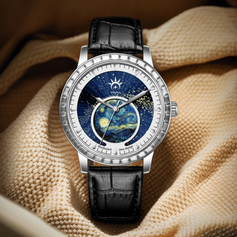 【花都云仓现场拆箱检验】全新夜光防水DO二代星空手表ZR-82