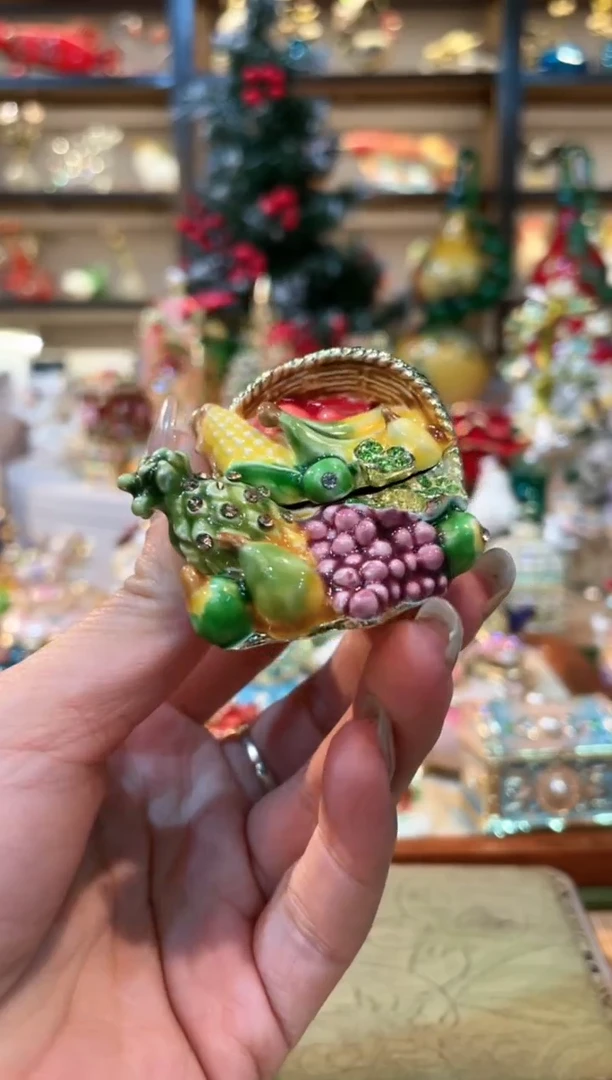 【闪购商品】精致珐琅彩首饰盒