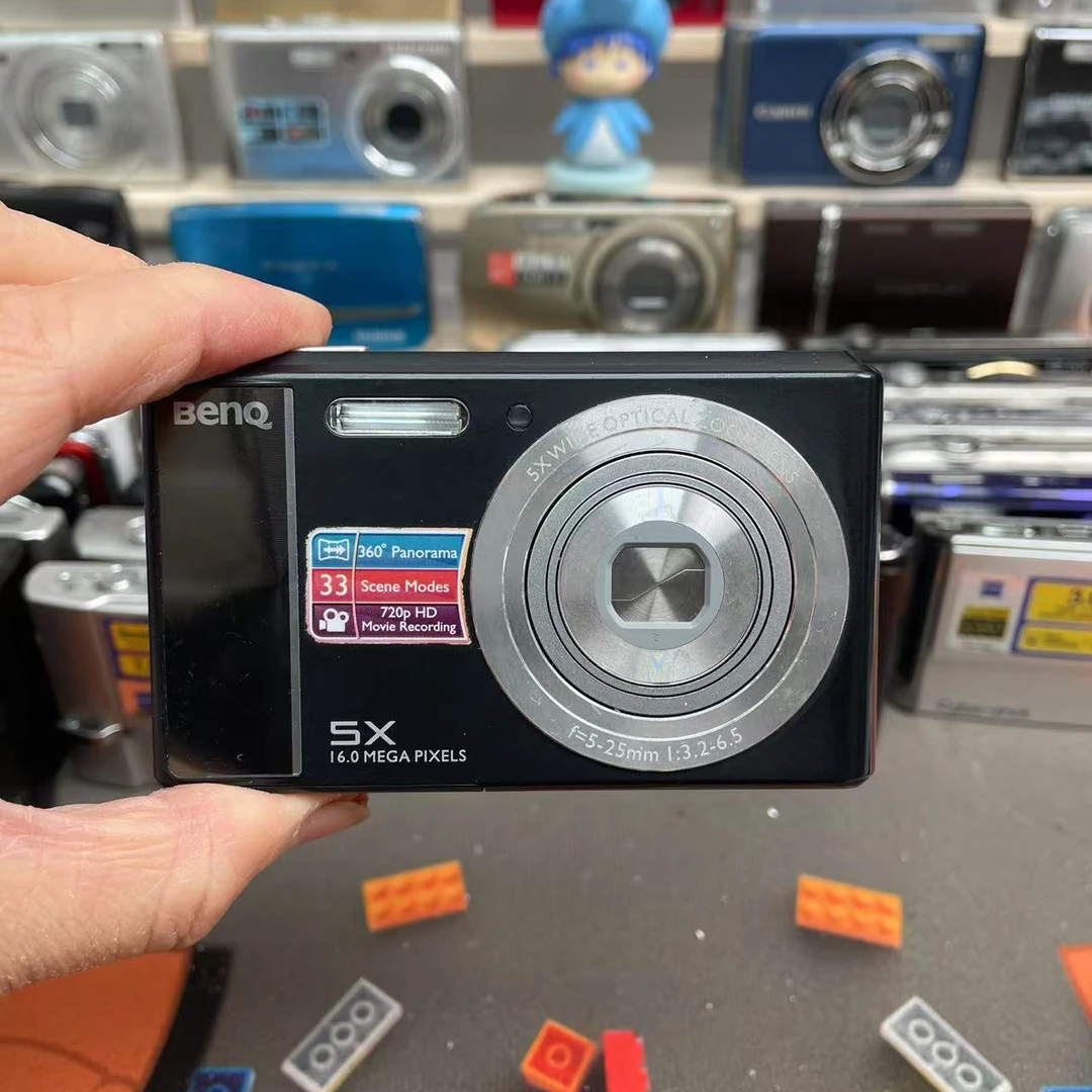 9新 Benq/明基 AE210 屏微瑕 全套配件 数码CCD相机 福利价