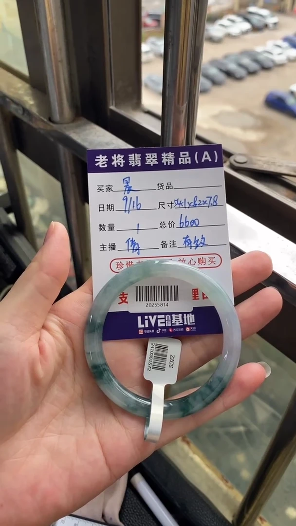 未镶嵌手镯翡翠//20255814