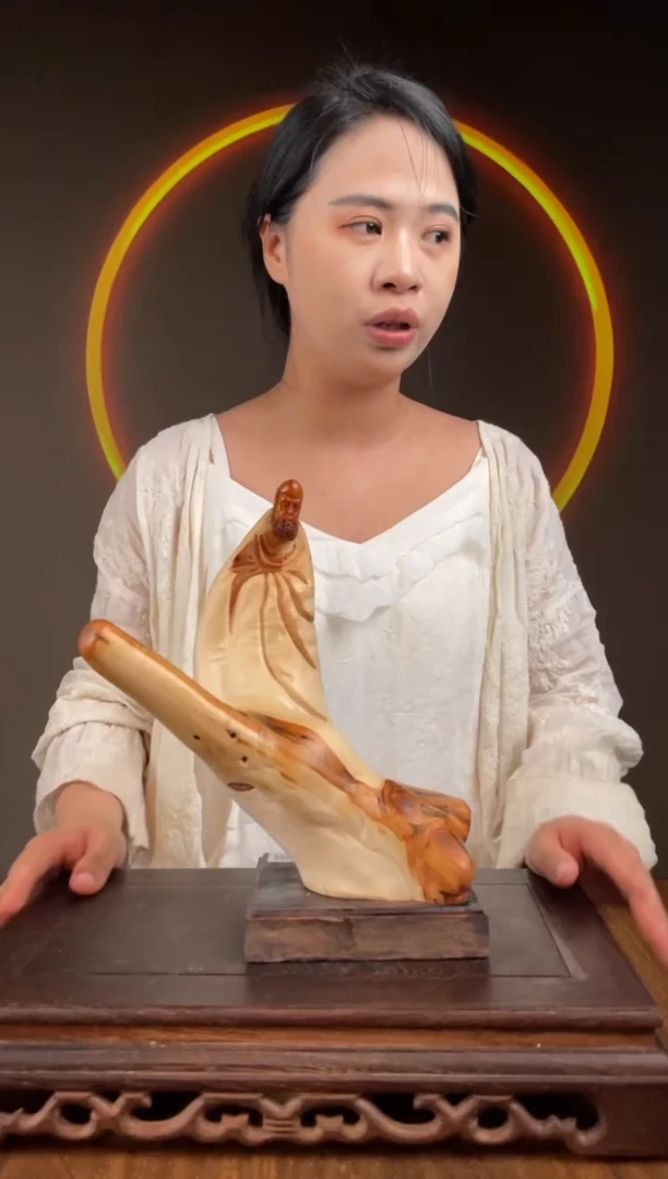 柏木（崖柏）手工摆件,先抢先得! 编号:335