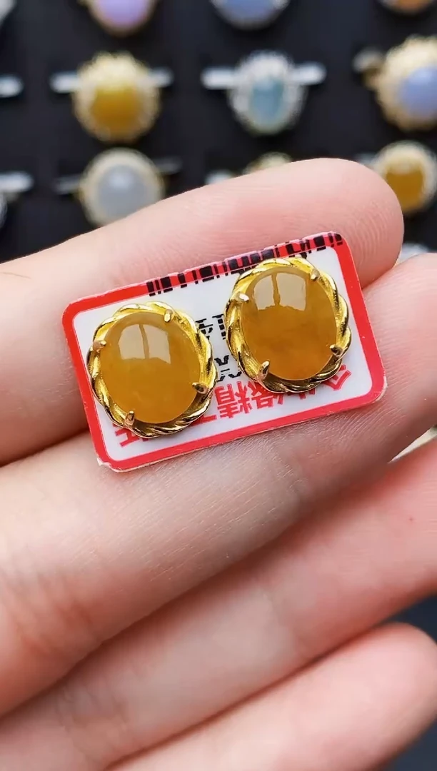 银S925镶嵌戒指翡翠4237