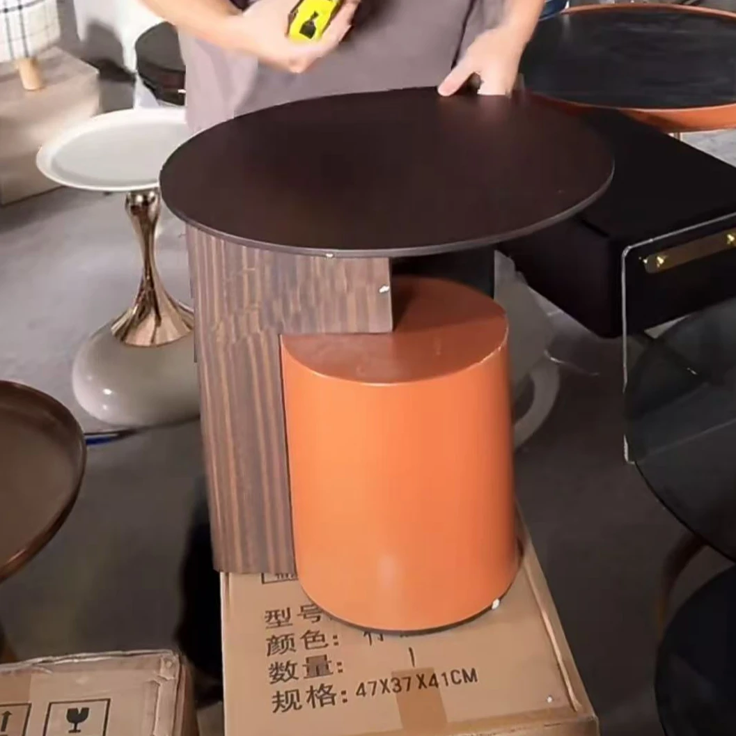 R-CJ-140茶几异形茶几边几(直径60高43）