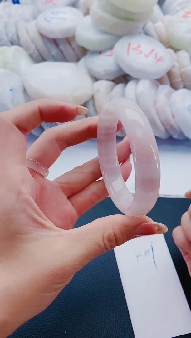 未镶嵌手镯石英质玉K159-58-59