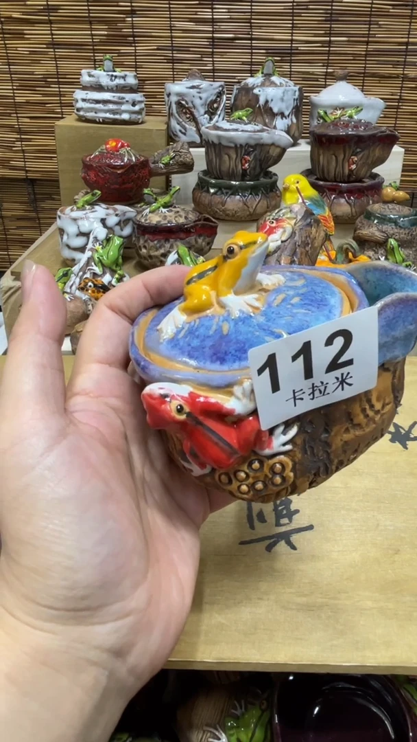 常****司112精美粗陶手工柴烧